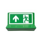 Signalisation en braille 'vacuation droit devant'