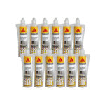 Sika - lot de 12 r�sines de scellement chimique anchorfix 2 plus - gris - 300 ml