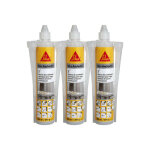 Sika - lot de 3 r�sines de scellement chimique anchorfix 2 plus - gris - 300 ml