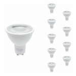 Ampoule led gu10 dimmable 8w 220v smd2835 par16 60 (pack de 10)