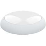 Silamp - applique ronde led blanche 20w / 16w / 12w ajustable avec d�tecteur cct - 3000k / 4000k / 6000k ...