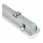 Silamp - rglette led tanche double pour tubes led t8 60cm ip65 (boitier vide)