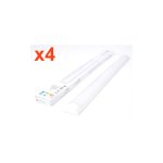 Silamp - réglette led 120cm 36w (pack de 4) - blanc chaud 2300k - 3500k Silamp - réglette led 120cm 36w (pack de 4) - blanc chaud 2300k - 3500k