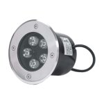 Spot led ext�rieur encastrable ip65 220v sol 5w 80� �130 - blanc neutre 4000k - 5500k silamp