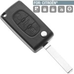 Boitier plip tlcommande 3 boutons citroen c3 picasso, c5, ds3