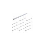 Silumen - kit de r�glette led �tanche + tube n�on led 150cm t8 22w - pack de 12 / blanc neutre / simple ...