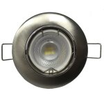 Silumen - kit spot led gu10 encastrable avec ampoule led 8w - pack de 10 / blanc neutre