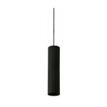 Luminaire suspendu gu10 ip20 30cm - noir / unit silumen