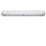 Silumen ? r�glette led �tanche ip65 avec 2 tubes t8 120cm 18w ? flux lumineux 3312 lm ? installation ...