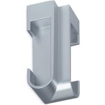 Support d'angle de tringle ovale argenté - support de fixation au plafond d'angle pour tringle de placard ... Support d'angle de tringle ovale argenté - support de fixation au plafond d'angle pour tringle de placard ...