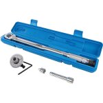 Silverline - cle dynamometrique 1 / 2 + cle de serrage angulaire 1 / 2 + accessoires Silverline - cle dynamometrique 1 / 2 + cle de serrage angulaire 1 / 2 + accessoires