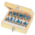 Coffret de 12 fraises pour defonceuse 1 / 2