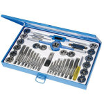 Silverline - coffret tarauds filieres expert m3, m3. 5, m4, m5, m6, m7, m8, m10, m12 40 pieces