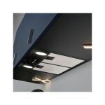 Silverline - hotte cuisine encastrable alpha noir 60 cm
