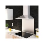 Silverline - hotte cuisine murale tessy inox 60 cm
