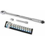 Silverline - lot offre speciale cle dynamometrique + douilles 6 pans 10  19