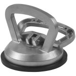 Ventouse aluminium pour carrosserie pare brise mono 50 kg � 120 mm