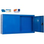 Simon rack - armoire de rangement murale 675x1200x275mm bleu - cabinet tools pannel 1200