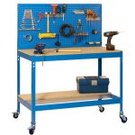 Simonrack banc de travail mtal bleu 1520x910x610 mm