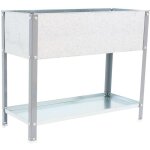 Simonrack - carr potager simon rack simongarden urban top 85x90x40cm gris galva 100l