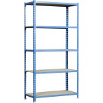 Tagère rangement, 1800x900x400 mm, 5 niveaux en boix, 150 kg capacité de charge et point de flexion, ... Tagère rangement, 1800x900x400 mm, 5 niveaux en boix, 150 kg capacité de charge et point de flexion, ...