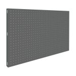 Panneau mural perforé porte outils, jeu de 8 crochets, 400x1200x35 mm, gris - simonwork - simonrack Panneau mural perforé porte outils, jeu de 8 crochets, 400x1200x35 mm, gris - simonwork - simonrack
