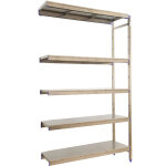 Simonrack - simoninox �tag�re 5 �tag�res en m�tal sans vis (200x86x50cm) inox