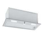 Simplica hotte aspirante encastrable 70 cm 400 m / h led inox argent
