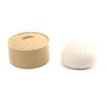 Simulation de petit pain cuit � la vapeur pour soulager le stress - jouet antistress � gonflement lent ...