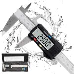 Sinbinta - pied a coulisse, pied � coulisse digital 150mm acier inoxydable grand �cran lcd pr�cision ...