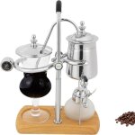 Siphon cafeti�re vintage argent infus� � la main cafeti�re th�i�res, peut �tre utilis� pour l'extraction ...