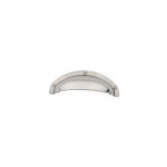 Siro - poigne coquille sella - hauteur : 31 mm - entraxe : 64 mm - dcor : nickel brillant - longueur ...