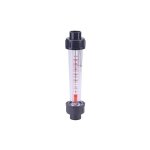 Sjlerst - compteur de d�bit d'eau rotam�tre en plastique 60 - 600l / h lzs - 15d tube de liquide instrument ...