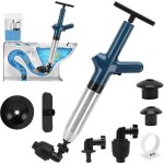 Sjlerst - d�boucheur de toilette � air comprim�, d�boucheurs ventouses avec barom�tre, ventouse deboucheur ...