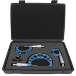 Sjlerst ensemble de microm�tre ext�rieur 4 pi�ces, microm�tre m�trique 0 - 100mm 0. 01mm haute pr�cision ...