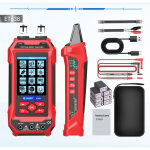 Sjlerst - et638 testeur de r�seau multifonction + multim�tre, testeur de longueur de c�ble 10mw red pen ...