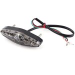 Sjlerst ? feu arri�re de frein 12v 15 led ? haute luminosit� ? plastique abs r�sistant ? universel pour ...