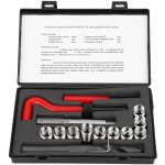 Sjlerst - kit de r�paration de filetage 17 pi�ces, kit d'huile h�lico�dale en acier inoxydable m12x1. ...