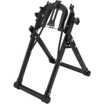 Sjlerst - support de roue � v�lo, stand professionnel pliable en fer triangulaire en fer pour les roues ...