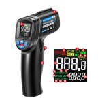 Sjlerst - thermom�tre infrarouge, - 50�c~550�c sans contact thermom�tre laser avec �cran couleur lcd ...