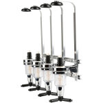 Skecten 4 bar porte - bouteille vin / jus / cocktail / alcool kit camra de surveillance avec doseur ...