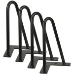 Skecten - 4 pieds de table en Épingle à cheveux 20cm 2 tiges en acier noir Épaisseur 12mm - noir Skecten - 4 pieds de table en Épingle à cheveux 20cm 2 tiges en acier noir Épaisseur 12mm - noir