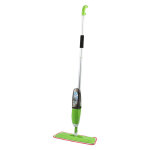 Skecten - balai vapeur avec pulvrisation multi - fonction mop spray pliable plastique vert