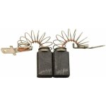 Balais de charbon pour skil coupeuse / scie 1400 h1 - 6, 4x10x15mm