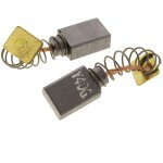 Charbon moteur 6x10x13 par 2 - scie circulaire skil