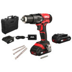 Skil - perceuse � percussion 20v (2x2. 0 ah) + valise cd1e3018hf