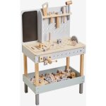 Sklum - banc � outils en bois pour enfants albiore marron bois naturel