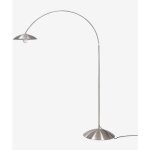 Sklum - lampadaire en fer lomira gris chrom�