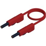 Mlb 200 / 1 v rt cordon de mesure banane m�le 4 mm banane m�le 4 mm 2. 00 m rouge 1 pc(s) - sks hirschmann ...