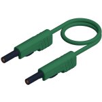 Mlb 25 / 1 v gn cordon de mesure banane m�le 4 mm banane m�le 4 mm 25. 00 cm vert 1 pc(s) - sks hirschmann ...